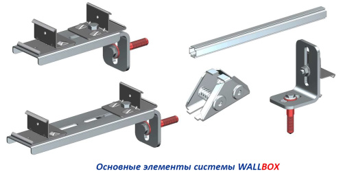 Wallbox алюминиевый профиль 3 метра штанга